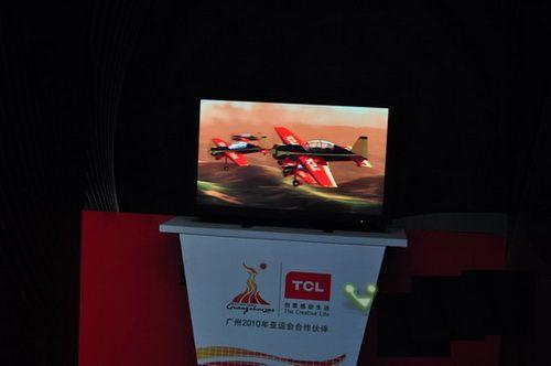TCL 3D電視閃亮CEF，3D電視在2010真的“火”了