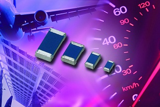 采用0402、0603、0805和1206外形尺寸的電阻器件