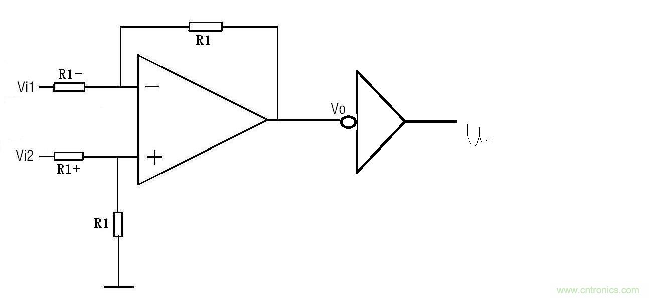 差動(dòng)放大電路，差動(dòng)放大電路圖