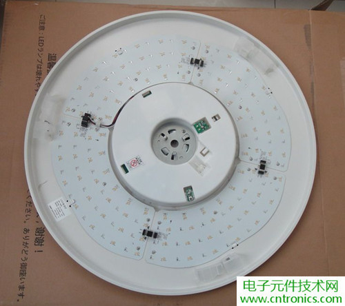 高端大氣上檔次！智能遙控調(diào)光LED吸頂燈拆解