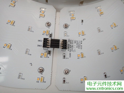 高端大氣上檔次！智能遙控調(diào)光LED吸頂燈拆解