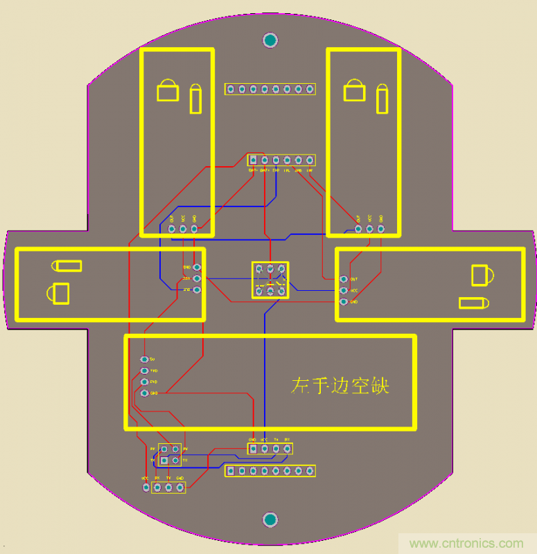 牛人力作！PCB版藍牙智能小車DIY