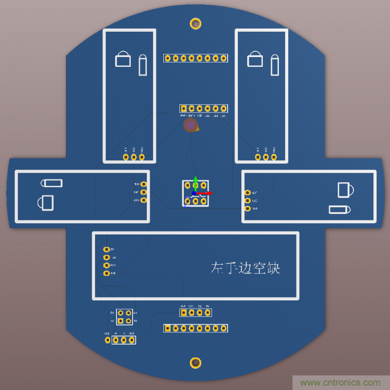 牛人力作！PCB版藍牙智能小車DIY