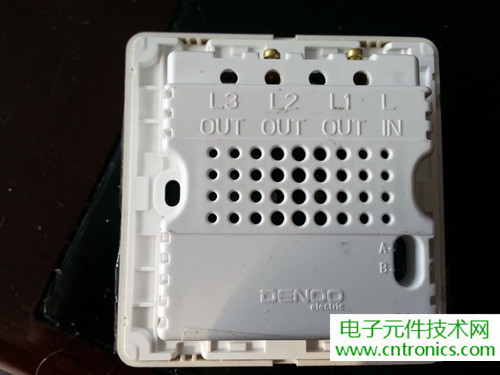 一款觸控開關(guān)拆解，做工不錯