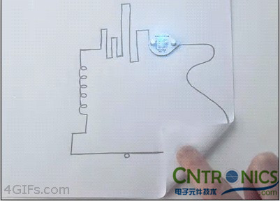 大開眼界，一支可以畫電路板的筆！