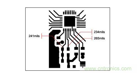 一個緊湊的PCB布局，寄生效應(yīng)會對電路產(chǎn)生影響。
