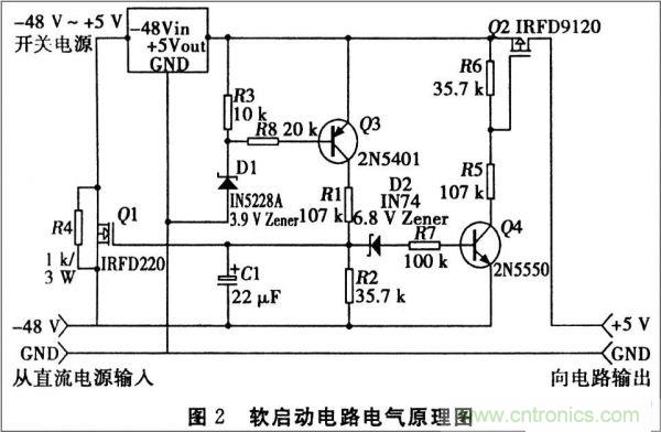 抑制開關(guān)電源浪涌，且看軟啟動(dòng)電路顯神通！
