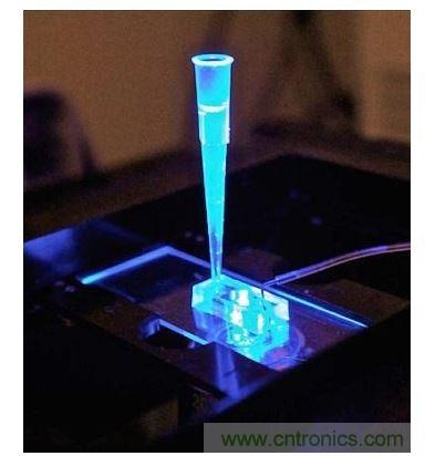 加州柏克萊大學(xué)所開發(fā)的“心臟單芯片”用以放置從成人干細胞產(chǎn)出的人類心臟組織，該系統(tǒng)有一天可望替代實驗動物應(yīng)用于藥物安全篩檢