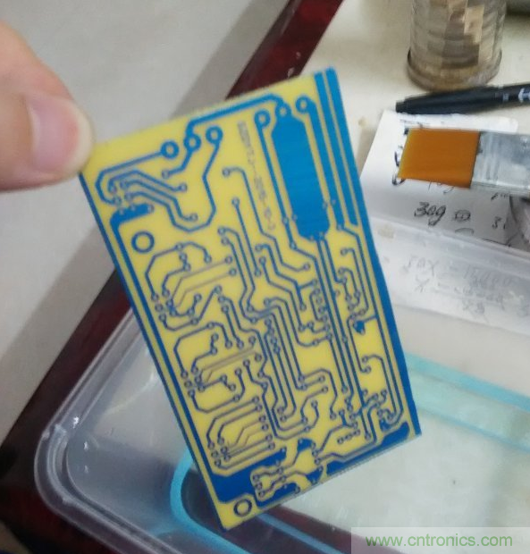 嘗試了四次PCB制作， 最后一發(fā)算是成功了