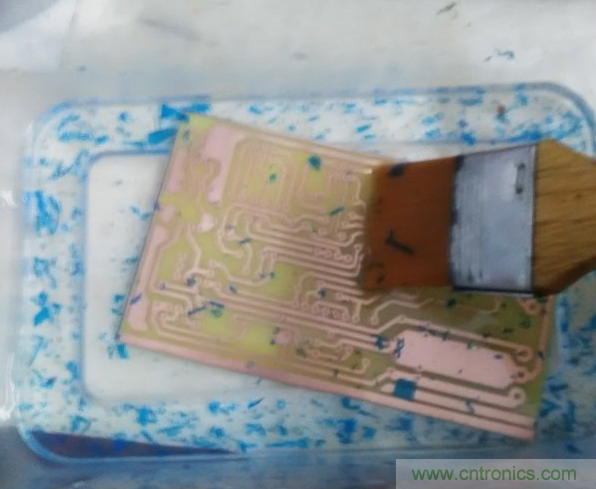 嘗試了四次PCB制作， 最后一發(fā)算是成功了