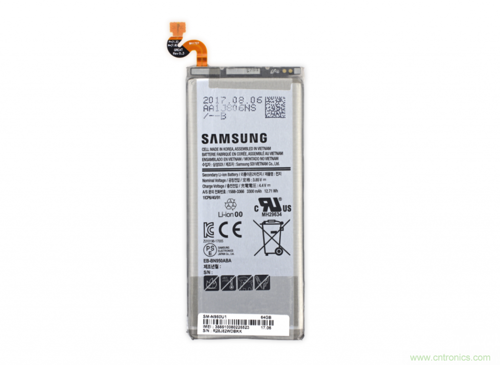 三星Note 8拆解，模塊化+分離式設計成趨勢？
