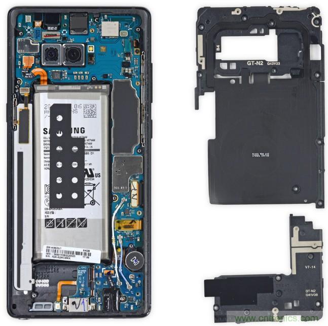 三星Note 8拆解，模塊化+分離式設計成趨勢？