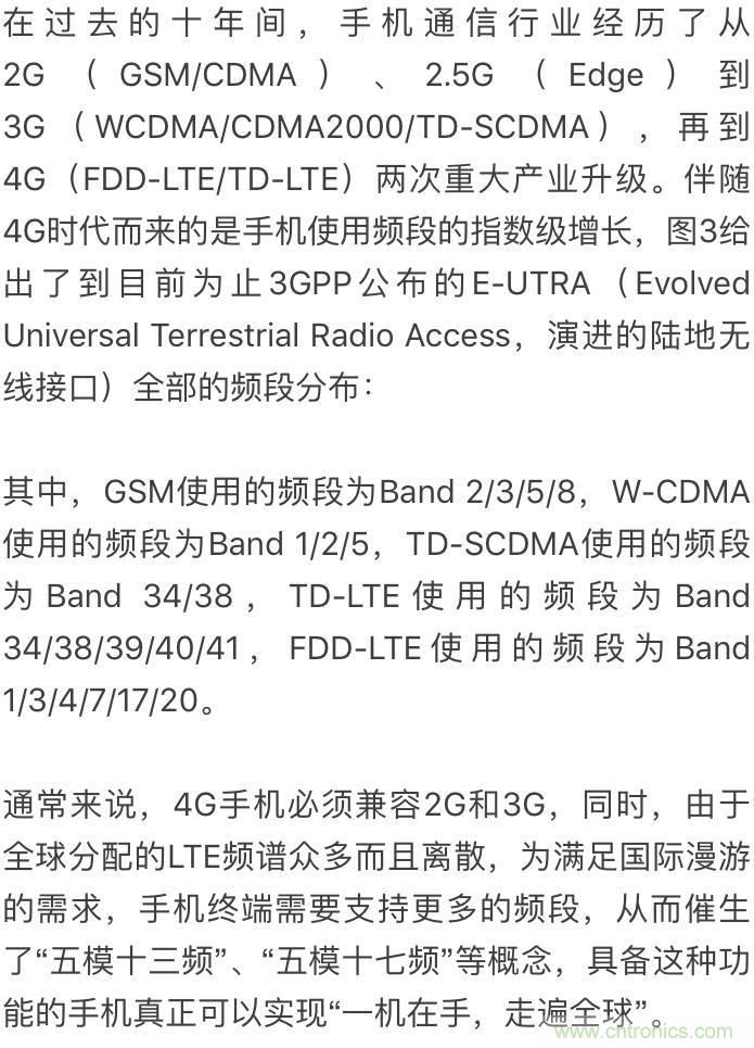 關(guān)于手機射頻芯片知識，你還不知道的事！