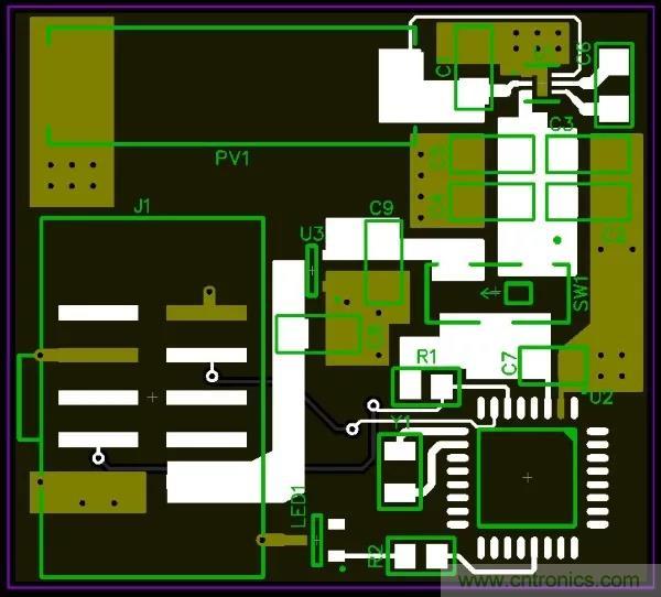 如何布局光伏電源的PCB？