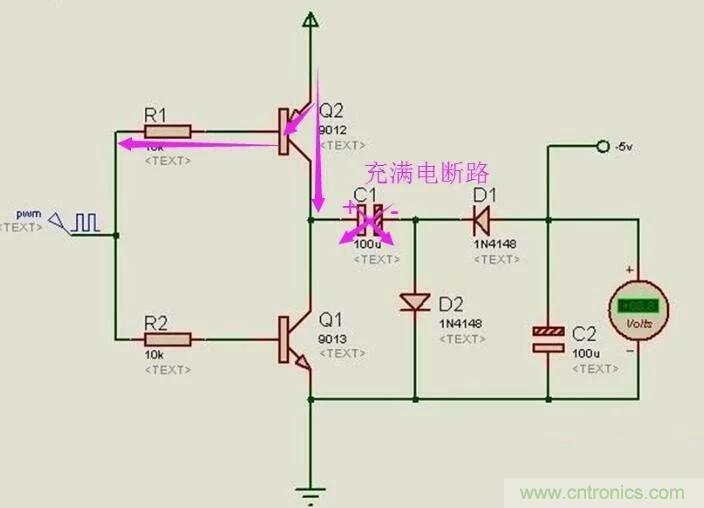 負(fù)壓是怎么產(chǎn)生的？附電路詳細(xì)分析