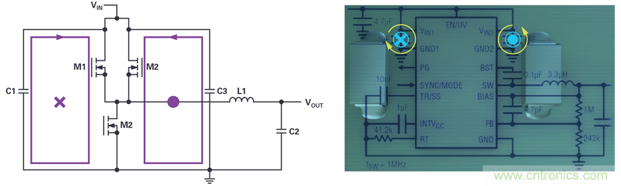 是否可以將低EMI電源安裝到擁擠的電路板上？
