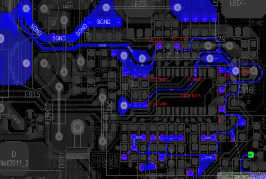 分析開關(guān)電源與IC控制器的PCB設(shè)計 分析開關(guān)電源與IC控制器的PCB設(shè)計