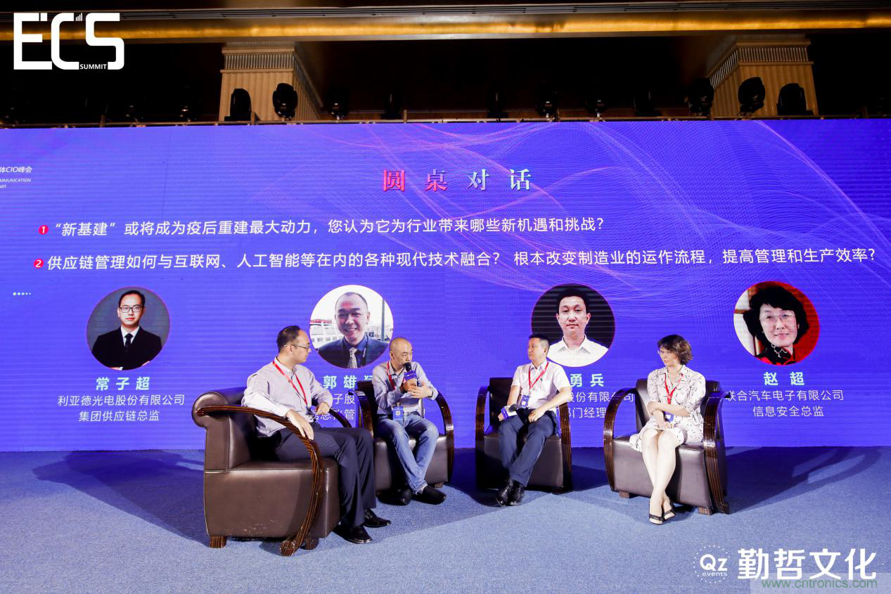【ECS 2020】第二屆中國(guó)電子通信與半導(dǎo)體CIO峰會(huì)圓滿落幕！