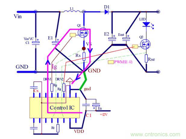 非隔離IC控制器系統(tǒng)的PCB設(shè)計(jì)分析 非隔離IC控制器系統(tǒng)的PCB設(shè)計(jì)分析