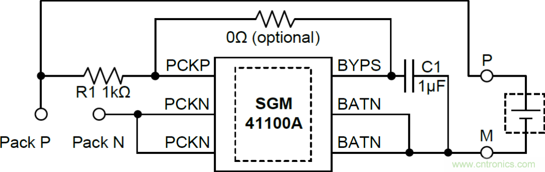 小封裝、微功耗小微電池保護器SGM41100A