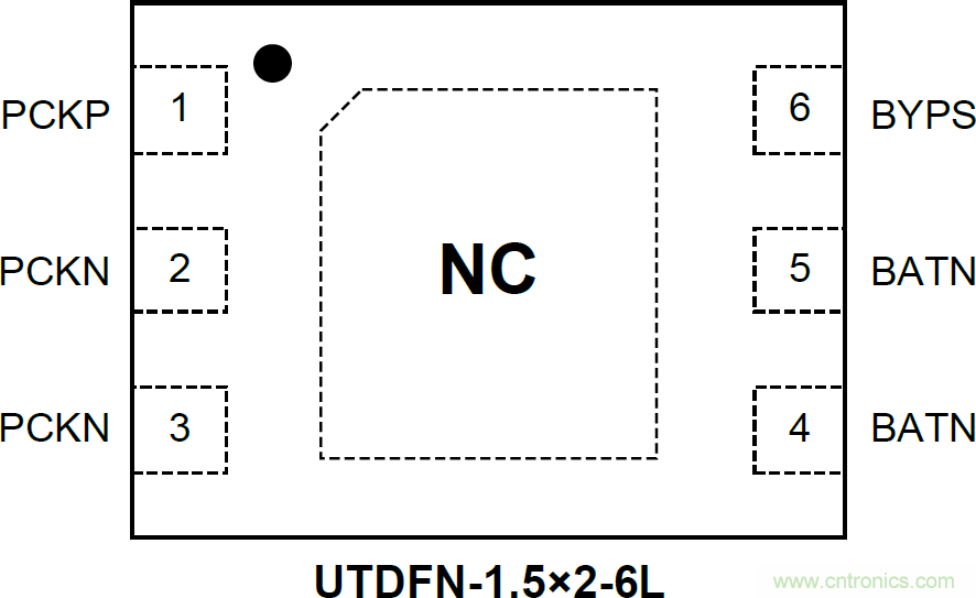 小封裝、微功耗小微電池保護器SGM41100A