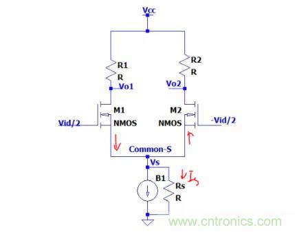 關(guān)于差分輸入電路和共模信號(hào)，差模信號(hào)關(guān)系的理解