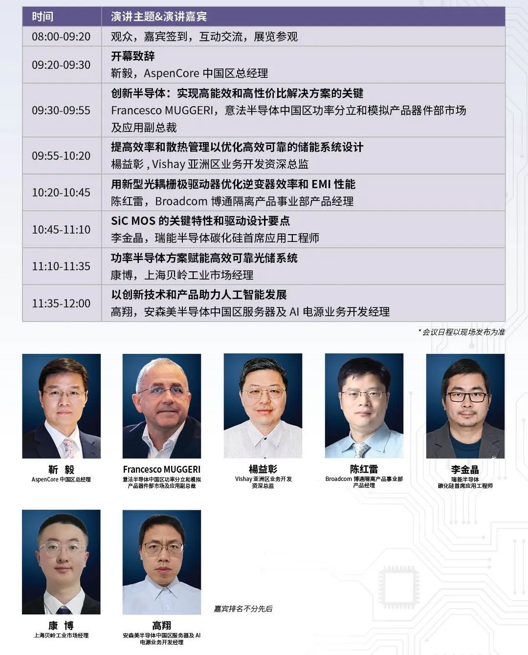 【明天見(jiàn)】IIC Shanghai 2025：同期峰會(huì)論壇展商名單全攻略